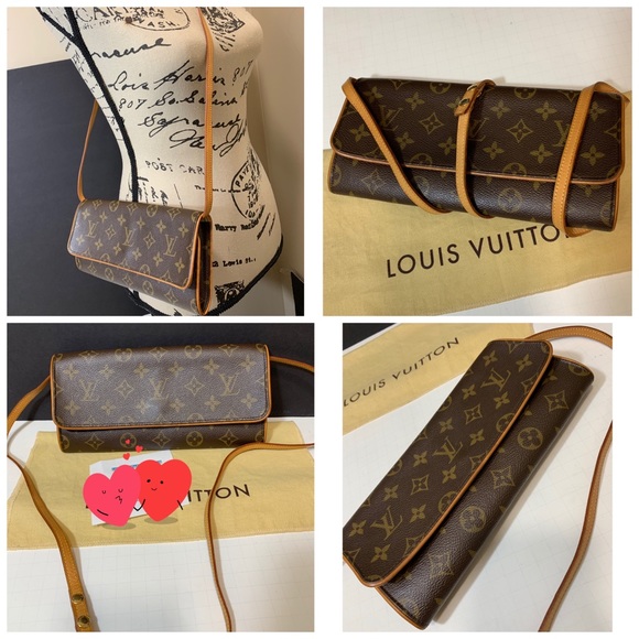Louis Vuitton Handbags - Louis Vuitton Twin Gm pochette sling & duster